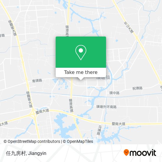 任九房村 map