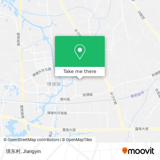 璜东村 map