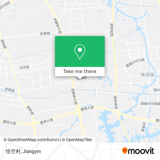 悟空村 map