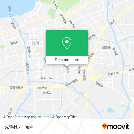 先锋村 map