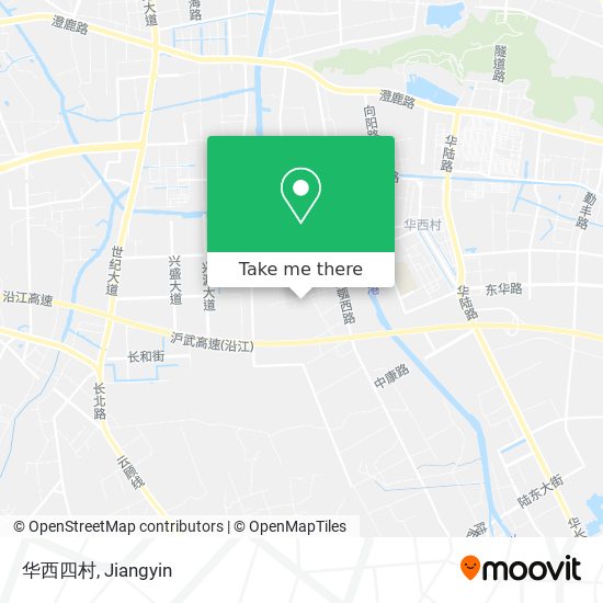 华西四村 map