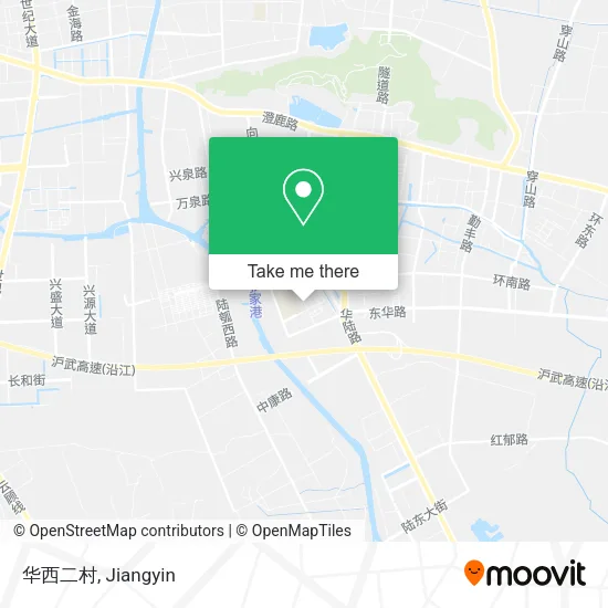 华西二村 map