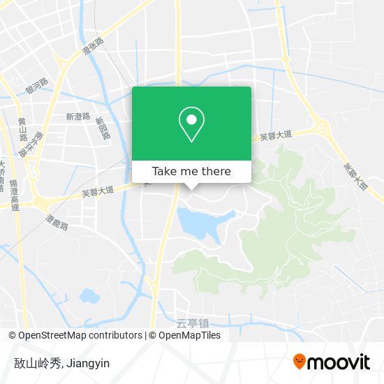 敔山岭秀 map