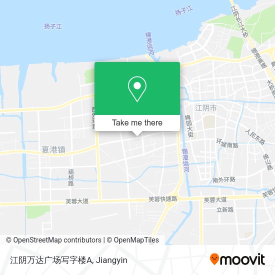 江阴万达广场写字楼A map