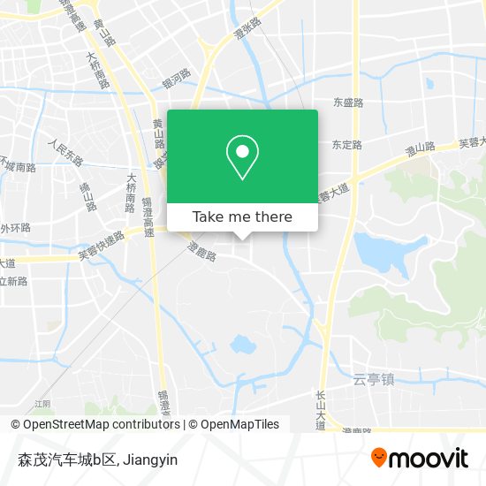 森茂汽车城b区 map