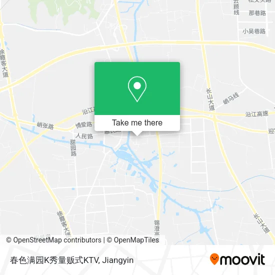 春色满园K秀量贩式KTV map
