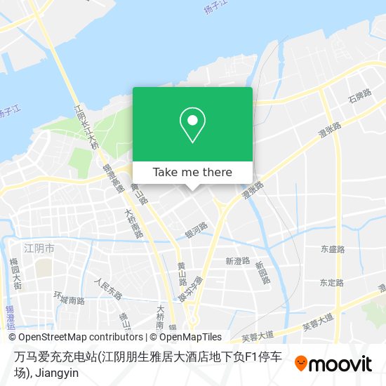 万马爱充充电站(江阴朋生雅居大酒店地下负F1停车场) map