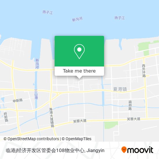 临港j经济开发区管委会108物业中心 map