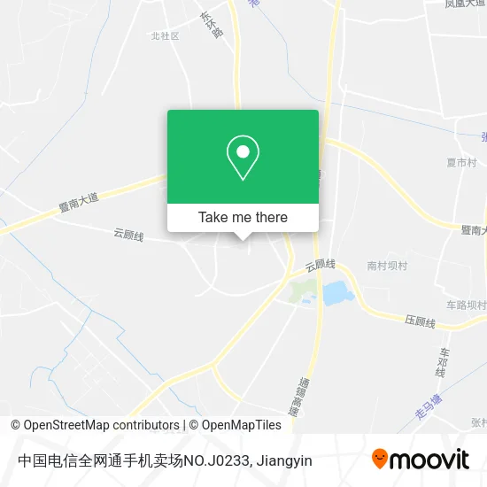 中国电信全网通手机卖场NO.J0233 map