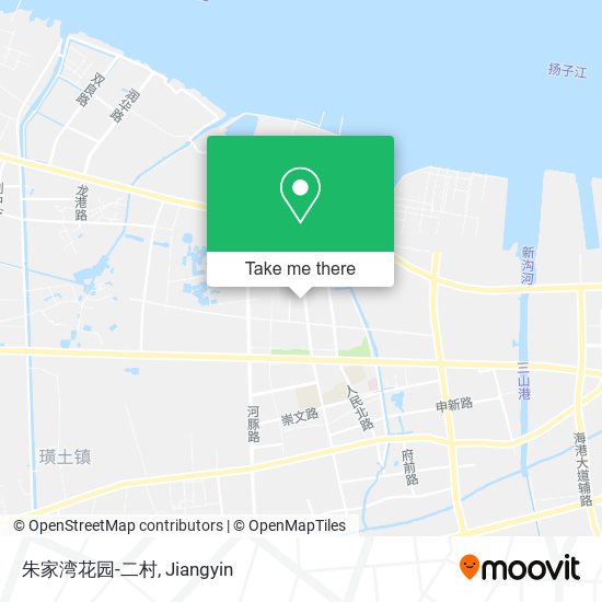 朱家湾花园-二村 map