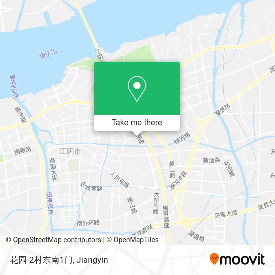 花园-2村东南1门 map