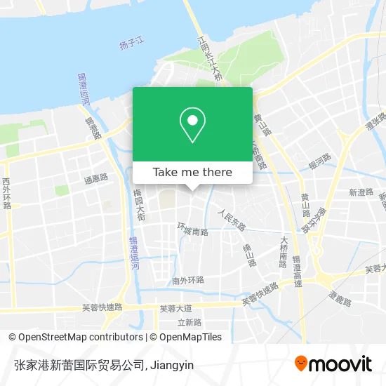 张家港新蕾国际贸易公司 map