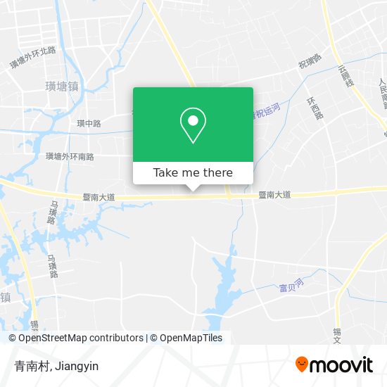 青南村 map