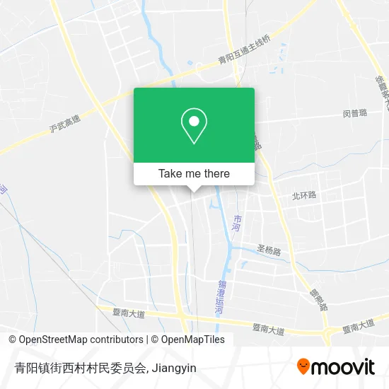 青阳镇街西村村民委员会 map