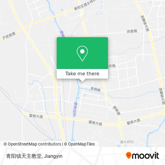 青阳镇天主教堂 map