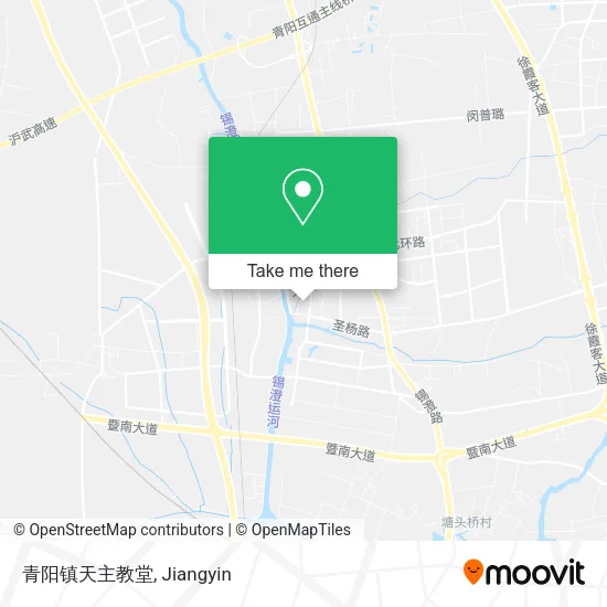 青阳镇天主教堂 map