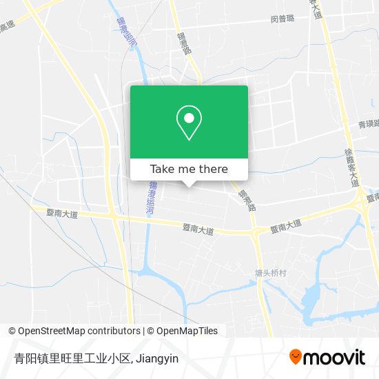 青阳镇里旺里工业小区 map