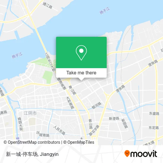 新一城-停车场 map