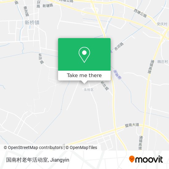 国南村老年活动室 map