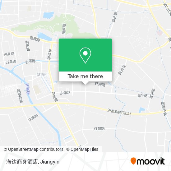 海达商务酒店 map
