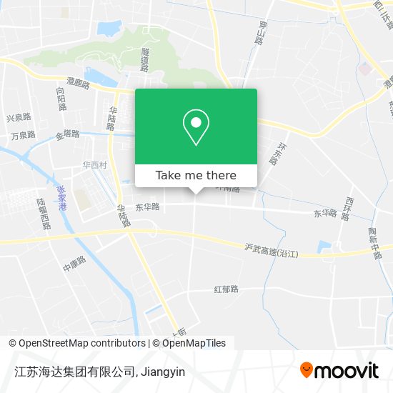 江苏海达集团有限公司 map