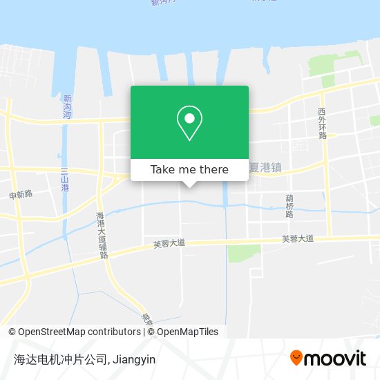海达电机冲片公司 map