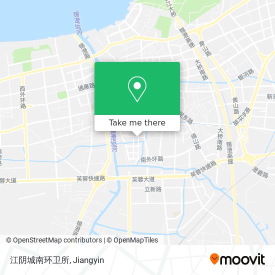 江阴城南环卫所 map