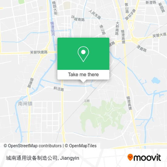 城南通用设备制造公司 map