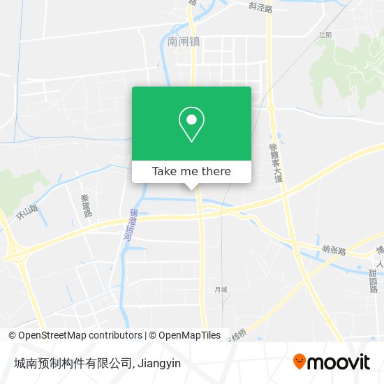 城南预制构件有限公司 map
