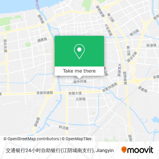 交通银行24小时自助银行(江阴城南支行) map