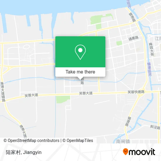 陆家村 map