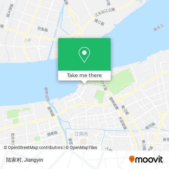 陆家村 map