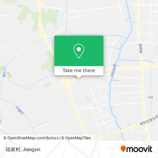 陆家村 map