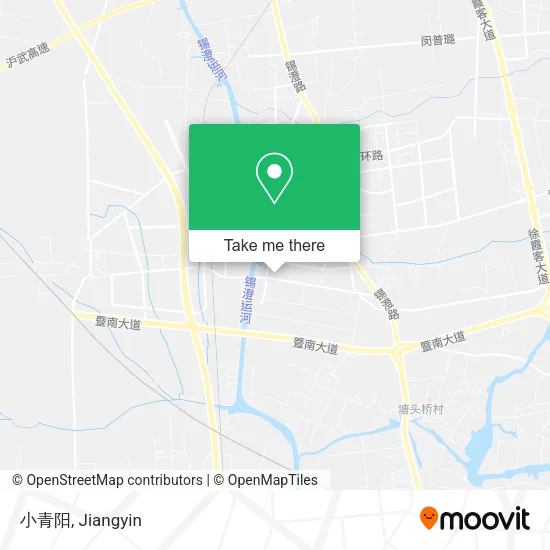 小青阳 map