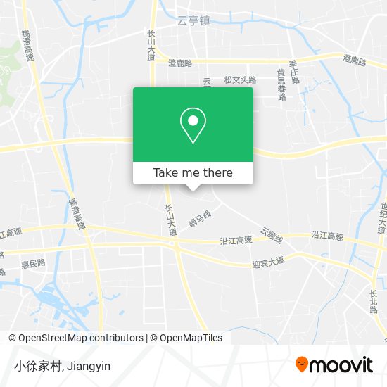 小徐家村 map