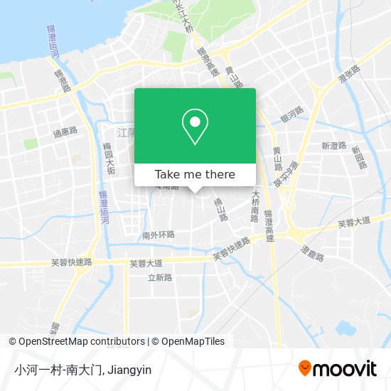 小河一村-南大门 map