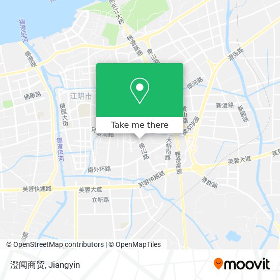 澄闻商贸 map
