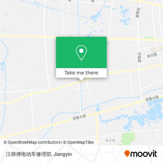 汪师傅电动车修理部 map