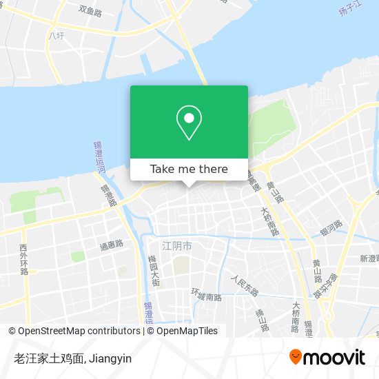 老汪家土鸡面 map
