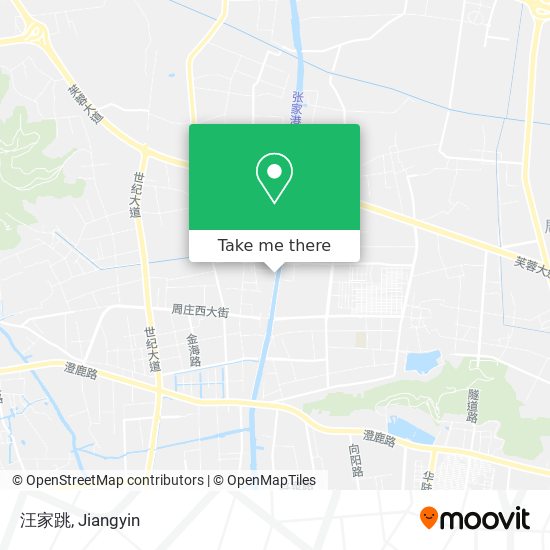 汪家跳 map