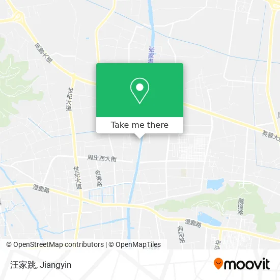 汪家跳 map