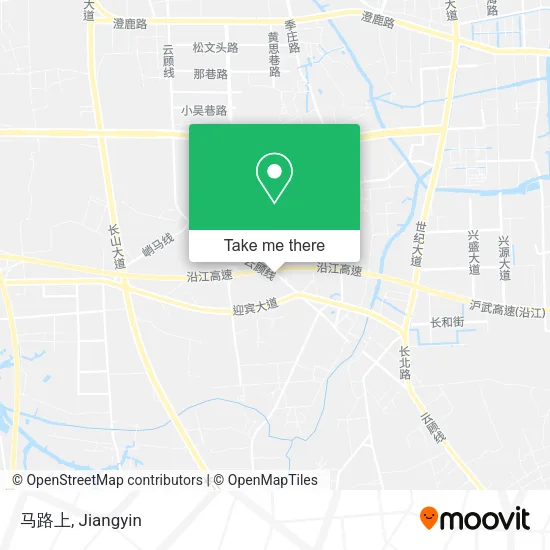 马路上 map