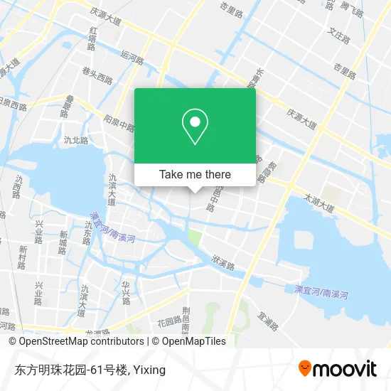 东方明珠花园-61号楼 map