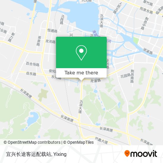宜兴长途客运配载站 map