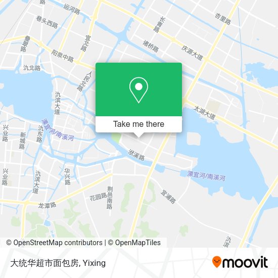 大统华超市面包房 map