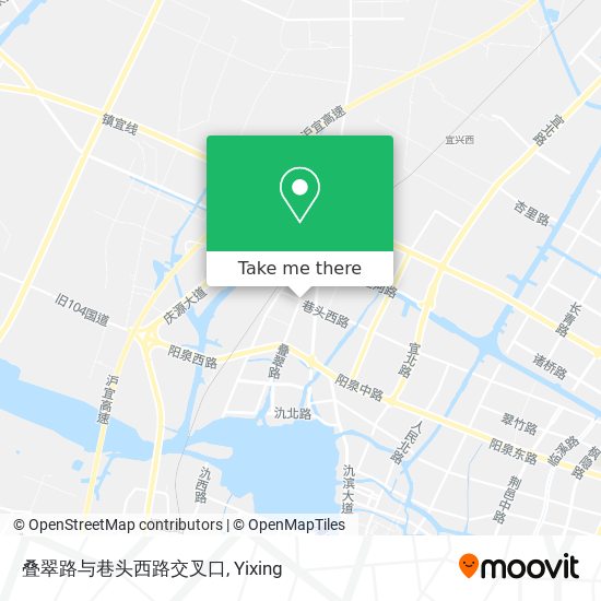 叠翠路与巷头西路交叉口 map