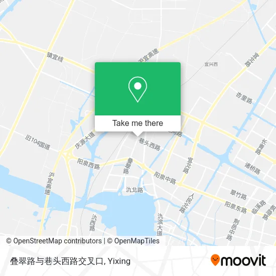 叠翠路与巷头西路交叉口 map