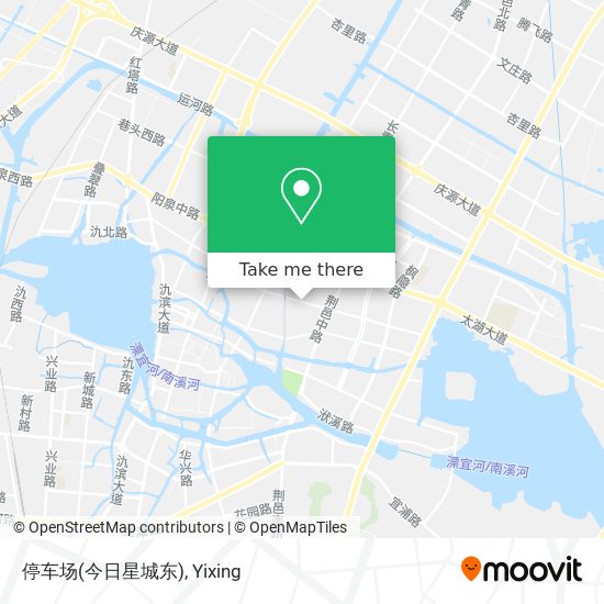 停车场(今日星城东) map
