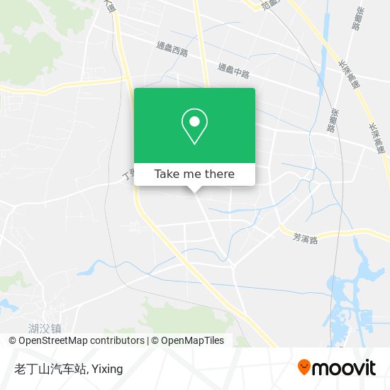 老丁山汽车站 map