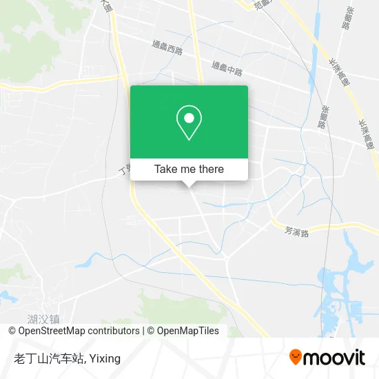 老丁山汽车站 map